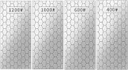 Diamond Sharpening Stone Knife Sharpener 4pcs Grit Honeycomb Surface Trend Diamond Stones Set for Kitchen Blunt or Tired Edges Grindstone ToolSharpener Stone (400# 600# 1000# 1200#)
