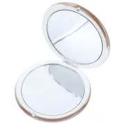 Folding Vanity Mirror Travel Hand Held Mirrors with Handle Small Pocket