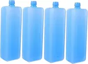 4Pcs Long Lasting Ice Packs for Air Cooler Energy Saving Portable Cooling for Home Quiet Design for Versatile Use Living Bedroom Office