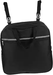 KOCKSHION Practical Wheelchair Rear Bag Oxford Cloth Walker Pouch for Seniors Hanging Armrest Pouch Storage Bag