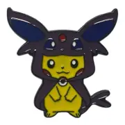 Pikachu x Espeon Poncho Pokemon Enamel Pin Eeveelution Eevee Evolution