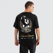 [Nena and Pasadena AFL] Collingwood Magpies AFL Season Tee Jet Black
