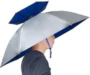 [NEW-Vi] Fishing Umbrella Hat Folding Sun Rain Cap Adjustable Multifunction Outdoor Headwear