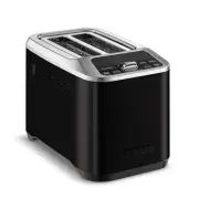 Cuisinart 2 Slice Digital Toaster Matte Black Automated CPT-52B0XA Toast Cook