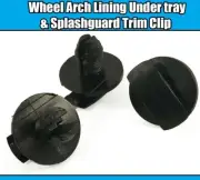 5x Clips For Renault Wheel Arch Lining Undertray Splashguard Plastic Trim Rivet