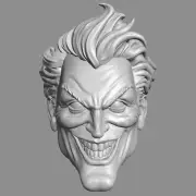 Joker Batman's Arch Nemesis Clown custom head for 4" 6" 7" 12" DC action figures