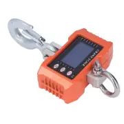 2200lb Electronic Hook Scale LCD Digital Industrial Crane Hanging Scale EU Plug