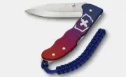 Victorinox Evoke Alox Folding Knife Blue Red Camping Goods Outdoor Switzerland