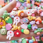 50Pcs Mixed Cartoon Resin Flatback Cabochons Scrapbooking Craft DIY Accessor` CR