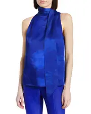 Santorelli Hunter Sleeveless Blouse