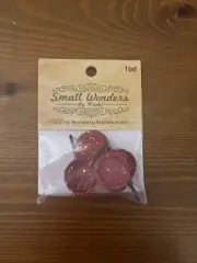 Red Pots & Pans Miniature Reproduction 3/4 In (1.9 cm) New in Original Packaging