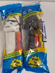 Star Wars Darth Vader and Storm Trooper Pez Dispensers