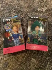 Barbie The Wizard of Oz Tommy/Kelly as Lollipop/Mayor/Lullaby Munchkin NRFB