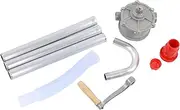 Drum Pump,Aluminum Rotary Pump Hand Crank,with Section Suction Tube Assembly and Hose,Wide Usage Drum Rotary Hand Pump for Transfer Fuel, Oil, Petrol, Kerosene