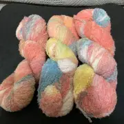 alpaca wool blend loop yarn hank 3* 50g (#1536)