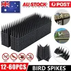 12/24/48/60pcs Bird Spikes Cat Possum Mouse Pest Control Spiked Fence Deterrent