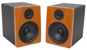 Rockville APM5C 5.25" 2-Way 250W Active/Powered USB Studio Monitor Speakers Pair