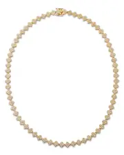 Bloomingdale's Fine Collection Diamond Clover Necklace in 14K Yellow Gold, 6.5 ct. t. w.