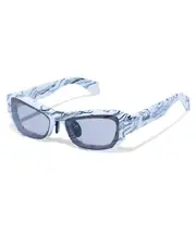 Cypher Sunglasses - White Marble | Ksubi ++