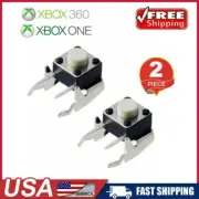 2PCS Original RB LB Tactile Switch Repair Bumper Button Xbox 360 One Controller