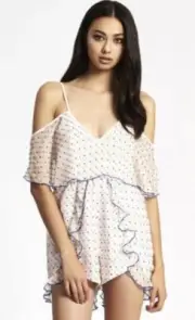 Alice McCall Drift Playsuit Confetti Size AU 12 US 8 BNWT Lined Strappy