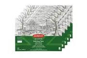 5 Pack Derwent Academy Sketching Drawing Pad Landscape 30 Sheets A5 Artists