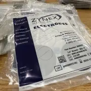 80 Packs of 4 BRAND NEW 2" Zynex Medical Electrodes Round Pads Tens Unit Sealed