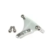 Aeroflow Adjustable Billet Timing Pointer Silver Suit Small Block Chevy 7-1/4"