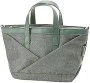 Isaac Linen Like Tote Bag, Initial Tote, Size S