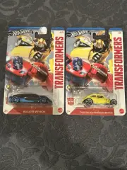 2024 Hot Wheels TRANSFORMERS Bugatti Veyron Custom Volkswagen Beetle Lot Of 2