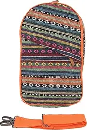 Topyond Camping Cooking Atensils Bag, 420G Camping Storage, Picnic Cutlery Organizer Bag, Camping Equipment Organizer for Beach Park Picnic BBQ Ethnic Style