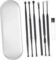 HAMPPLIES 1Set Professional Removal Tool Stainless Steel Ear Cleaning Kit with Ergonomic Handle for Safe and Daily Use Portable and Durable Scoops