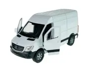WELLY MERCEDES-BENZ SPRINTER PANEL VAN WHITE 1:34 DIE CAST METAL NEW IN BOX