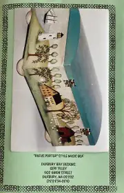 Vintage Tole Pattern Packet: Dome Top Rufus Porter Style Box by Geri Tilley