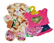 Build a Bear S'mores Campout 2018 Girl Scouts UNSTUFFED 15in Teddy Outfit Undies