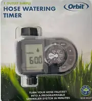 Orbit 1-Outlet Programmable Hose Watering Timer Sprinkler Timer