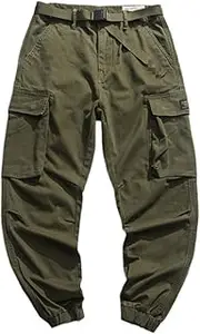 [Haitpant] Men Military Camo Cargo Pants American Streetwear Casual Trousers Harajuku Tactical Joggers