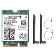 AX201NGW WiFi Card with Dual Antenna 2.4 Ghz+5Ghz WiFi 6 3000Mbps M.23931