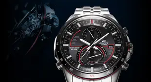 【金台鐘錶】CASIO卡西歐EDIFICE 太陽能 賽車錶 防水100米 世界時間 EQS-A500DB-1A