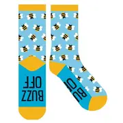 Frankly Funny Novelty Socks One Size Fits Most - Buzz Off, EJF E8030