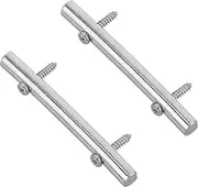 NULYLU 2pcs Electric Guitar Wraparound Tailpiece with Screws Compatible with Tremolo Systems Durable Accessories for Guitar Maintenance for Live Performances Practice Sessions