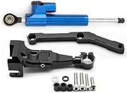 Motorcycle steering damper For MT-09 FZ09 MT09 2013 2014 2015 2016 2017 2018 2019 2020 Motorcycle Steering Damper Bracket Set Stabilizer Linear Dampers Mounting Support