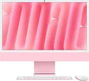 iMac (24-inch, Apple M4 chip with 8-core CPU and 8-core gpu, 16GB Unified Memory, 256GB) - Pink