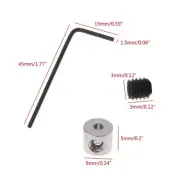 Brooch Card Special Screw Wrench Badge Accessories Bundles