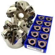 Metal Milling Cutter Head Chuck Tool Holder Double Sided Hexagonal 90 Degree