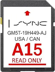 2024 Latest Version A15 Navigation SD Card Compatible with Ford/Lincoln, Includes New Updated Roads USA and Canada - Sync2 Navigation System