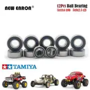 12Pc/Kit Ball Bearings For RC 1/10 Tamiya Monster Beetle Mud Blaster Fast Attack