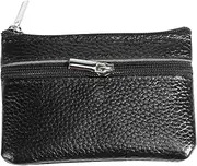 [VALICLUD] Fashionable Coin Wallet for Women Small Money Organizer Pu Leather Zipper Mini Wallet for Everyday Carry
