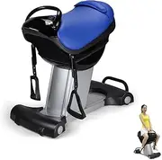 Home Gym Horse Riding Simulator - Hip Assist Exercise Equipment, Electric, Plug-in, 20 Gears & 3 Programs Available - Workout Machine