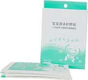 QUMIIRITY 10Pcs Navel Stickers Navel Patches for Newborns Easy to Apply Belly Button Stickers Individually Wrapped for Safety for Swimming and Daily Use